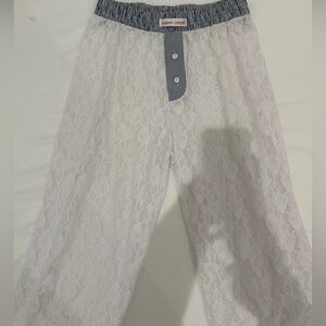 Handover lace and striped boxer pants size S
